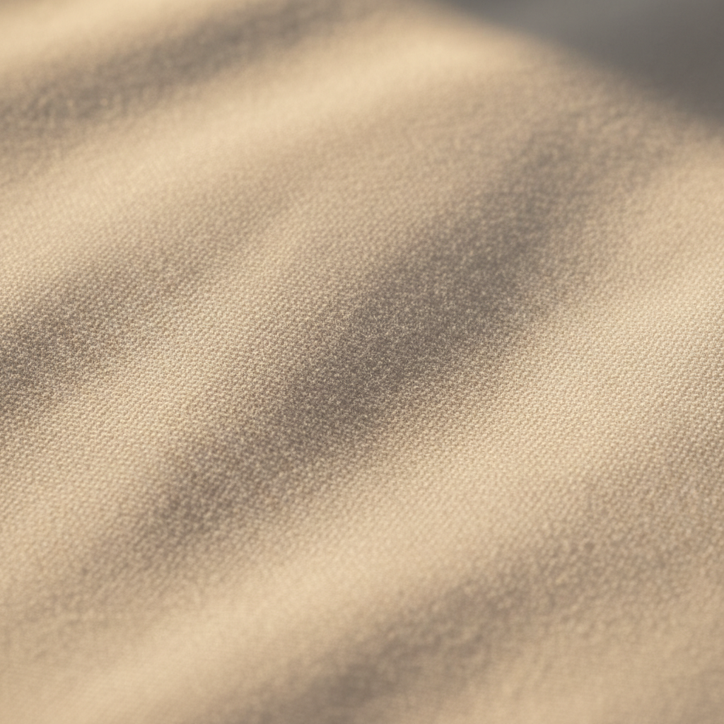 Close-up of premium linen fabric texture